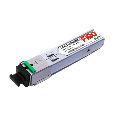 Модуль SFP FIBO FT-S1-W5560SD WDM 1.25Гбит/c, Tx1550нм Rx1310 нм, 20км SC, DDM