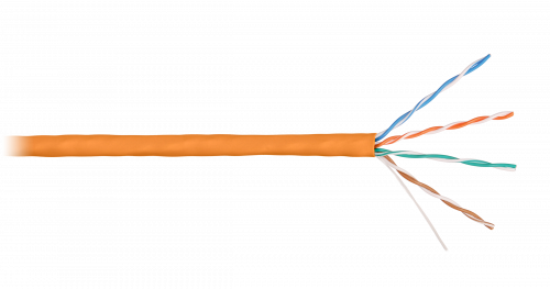 NIKOLAN U/UTP  cat.5e  4P  (Класс D) 24 AWG 0.5мм, ВС LSZHнг(А)-HFLTx  305м внутр.