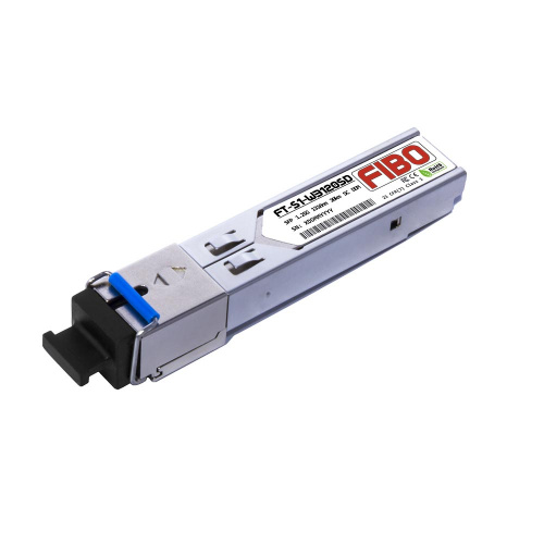 Купить Модуль SFP FIBO FT-S1-W3120SD WDM 1.25Гбит/c, Tx1310нм Rx1550 нм, 20км SC, DDM магазина stels.market.