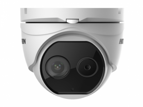 Купить Тепловизионная купольная IP-камера Hikvision DS-2TD1217B-3/PA магазина stels.market.