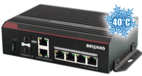 Купить Коммутатор Beward STP-422  неупр., 4 порта 10/100/1000 Мбит/c RJ-45 + 2 порта 10/100/1000 Мбит/с магазина stels.market.