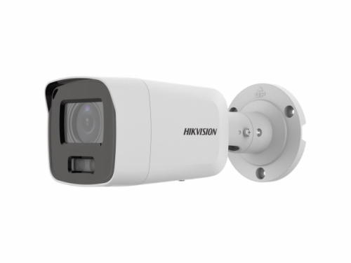 Купить Уличная цилиндрическая 8Мп IP-камера DS-2CD2087G2-LU(2.8mm)(C) с LED-подсветкой до 40м и AcuSense магазина stels.market.