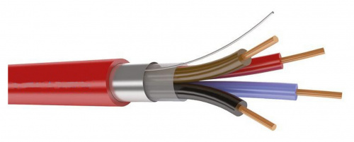 Кабель КПСЭнг(А)-FRLS 2x2x1,0  огнестойкий, не поддерживающий горения, экранированный магазина stels.market.
