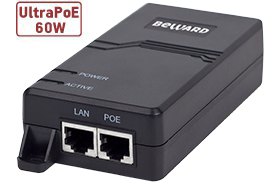 Купить PoE-инжектор Beward STL-11XP, IEEE 802.3 af/at/bt (60 Вт), 1 порт, до 1 Гбит/c, до 100 м, 50 В. магазина stels.market.