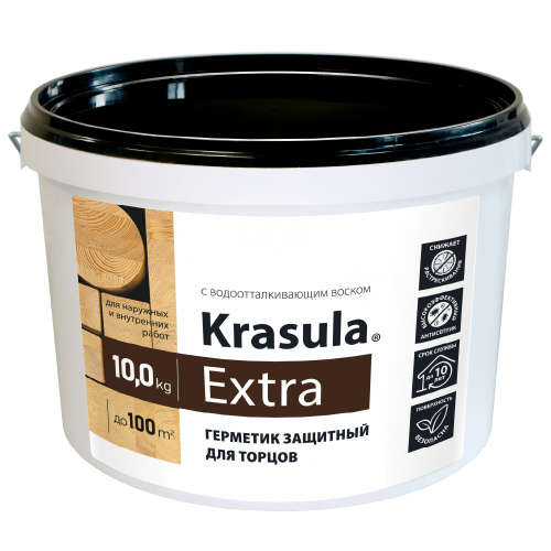 Купить Герметик защитный для торцов "KRASULA®"-Extra 10 кг