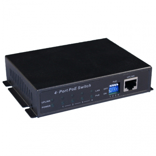 Купить Удлинитель Fast Ethernet 4-портотвый со встроенным коммутатором SW-20500/DB магазина stels.market.